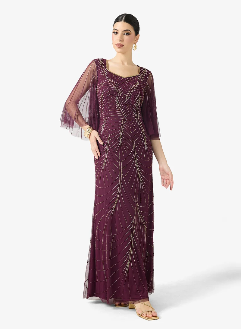 Namshi x  Embellished Evening Dress for Women | Best Price UAE